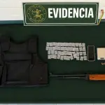 El operativo culminó, además, con diversas especies incautadas por Carabineros, Cedida
