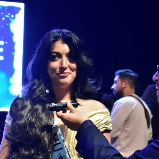 Javiera Ponce durante la entrevista con Diario La Tribuna / Sebastián Lavoz