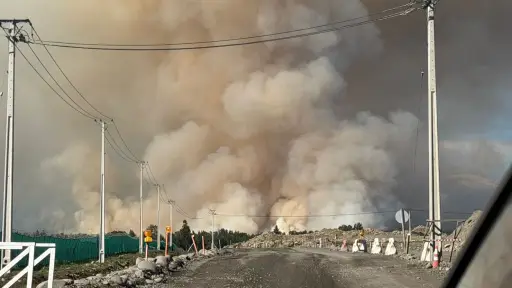 Quemas controladas cubrieron el cielo de Santa Bárbara 