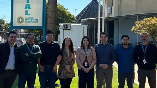 INACAP Sede Los Ángeles entrega proyectos de Ingeniería Eléctrica al Hospital de Mulchén