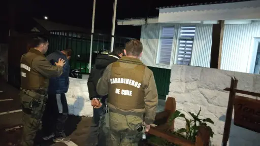 Dos detenidos deja ronda policial de Carabineros en la comuna de Tucapel