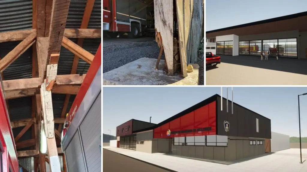 Nuevo cuartel de Bomberos de Mulchén avanza, pero financiamiento define su futuro, La Tribuna 
