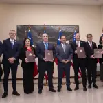 La ceremonia se llevó a cabo en el Ministerio de Relaciones Exteriores., Ministerio de Seguridad Pública