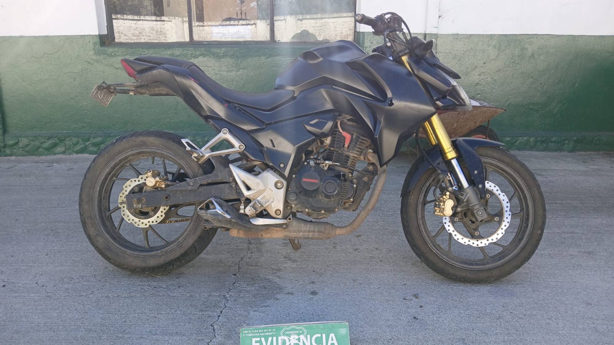 Dos detenidos por receptación de vehículo motorizado en Negrete