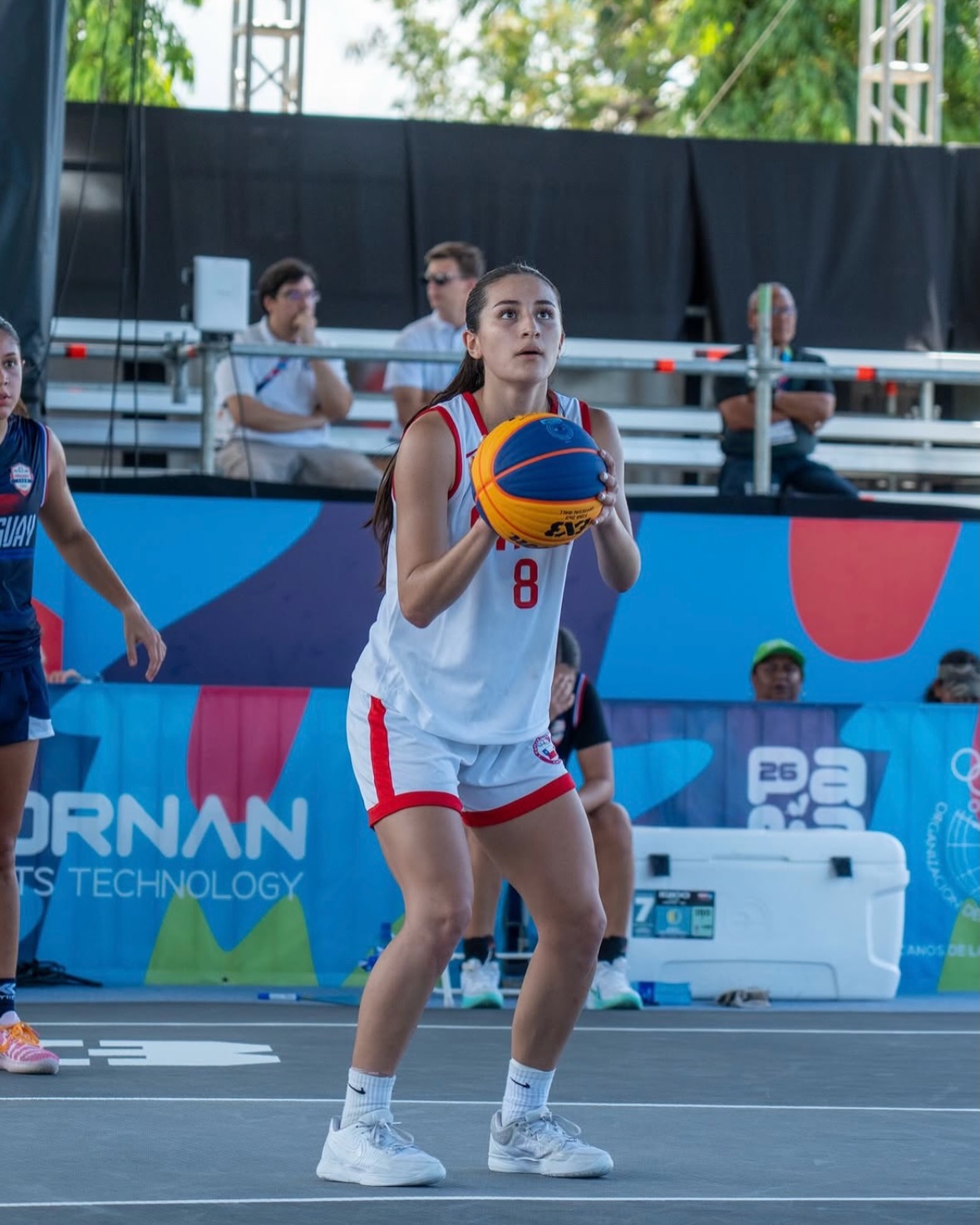 Constanza en el último suspiro encestó para darle el triunfo a Chile / La Tribuna