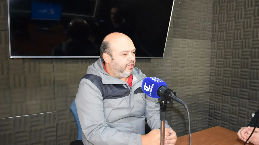 Cristian Concha, presidente CUT Biobío, La Tribuna