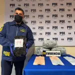Decomiso de más de 39 kilos de marihuana en Los Ángeles, PDI 