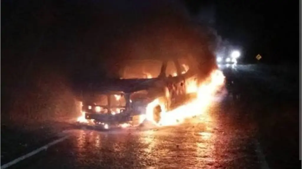 Ataque incendiario en Victoria, X: @CNDCCHILE