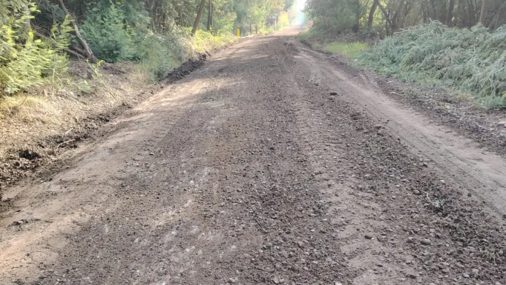 Mejoramiento de caminos rurales / Municipalidad de Santa Bárbara
