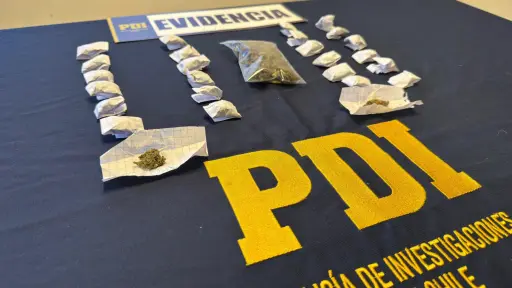 Desarticulan punto de venta de drogas en vivienda de Quepe