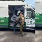 Los individuos fueron detenidos por el delito de robo en lugar no habitado, @CarabBioBio