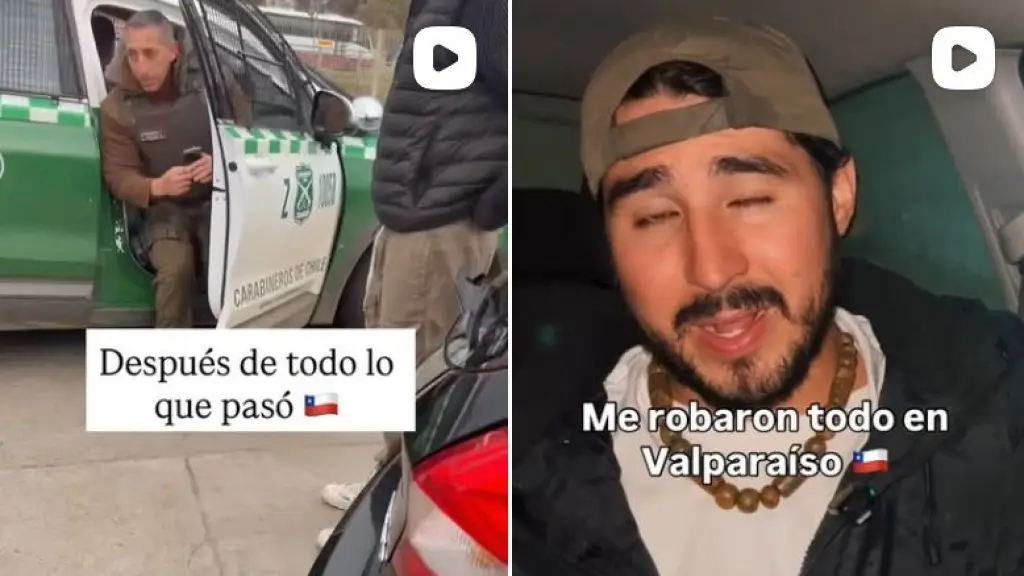 Influencer mexicano denuncia robo de material de trabajo en Valparaíso, Instagram