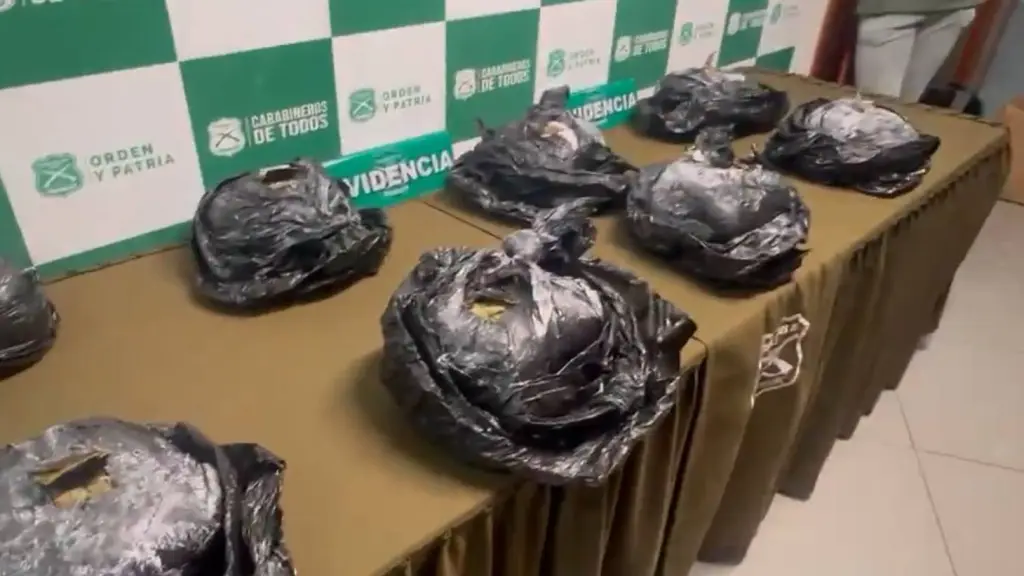 La cantidad de droga incautada está avaluada en .000.000, Carabineros de Chile