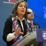 La ministra planteó su preocupación antes las medidas que se están evaluando para denunciar a migrantes irregulares, ya que esta decisión podría afectar la normativa vigente., AGENCIA UNO