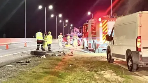 Mujer muere tras colisión entre camioneta y camión en Ruta Cabrero-Concepción