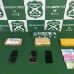 Droga y especies incautadas por el O.S.7 en operativo en Ruta 5 Sur, Carabineros de Chile
