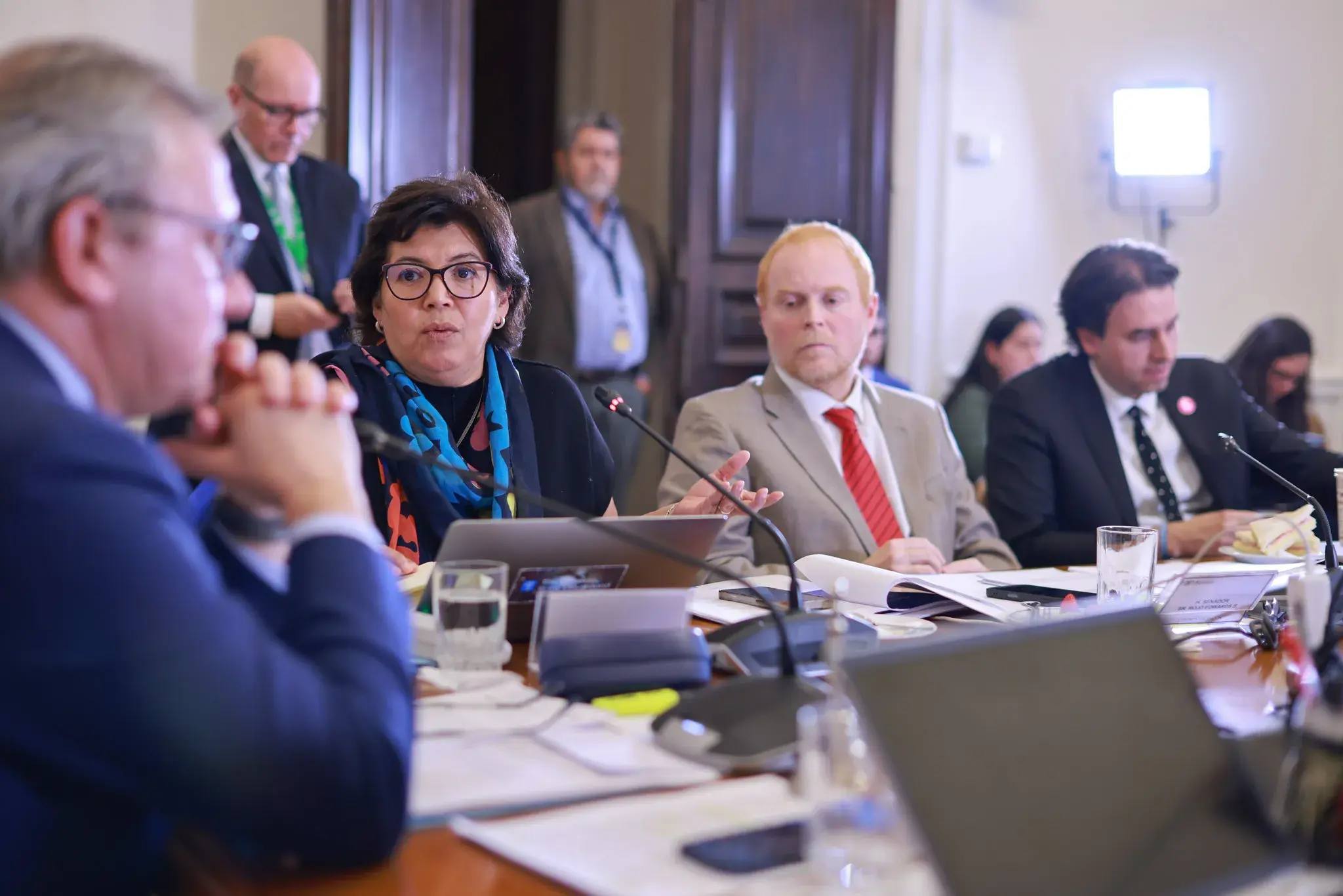 Se fijaron sesiones consecutivas para terminar el proceso de escucha mientras que el viernes 15 se espera votar las indicaciones presentadas tanto por las y los senadores como el Ejecutivo. / Senado