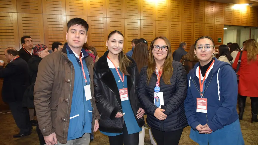 Jerson Gacitúa, Catalina Bustos, Solange Briones y Carolina Jara. | La Tribuna