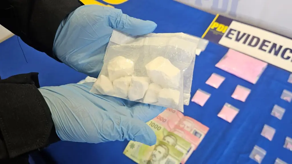 Droga incautada en Lebu, PDI Biobío