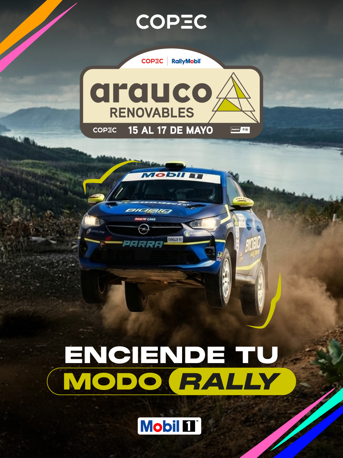 Los caminos de Arauco volverán a rugir este fin de semana con el paso del Copec RallyMobil, en una fecha que comenzará a encender el ambiente mundialista rumbo al WRC Biobío 2026 / La Tribuna