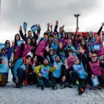Chile Trasciende lleva a 1.000 estudiantes del Biobío a la nieve y el mar para formar líderes, cedida