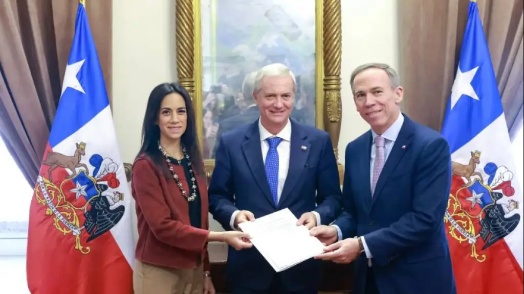 Presidentes de las Cámaras Alta y Baja con el Jefe de Estado, Senado