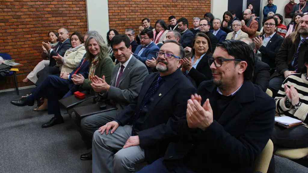 Autoridades presentes en la Ceremonia Aniversario. | Universidad de Concepción