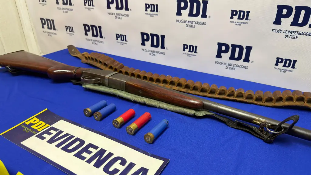 Incautación de armas y municiones, PDI