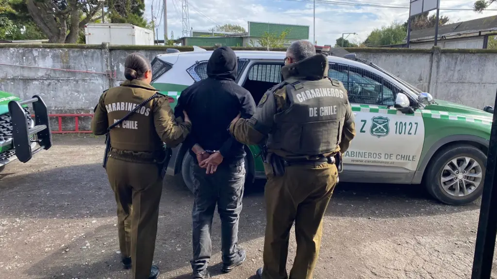 Detenido por personal policial de Hualpén, Carabineros de Chile