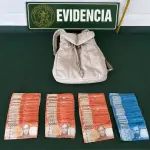 Diligencias lideradas por personal de la Sección Centauro permitieron recuperar la totalidad del dinero sustraído, Cedida