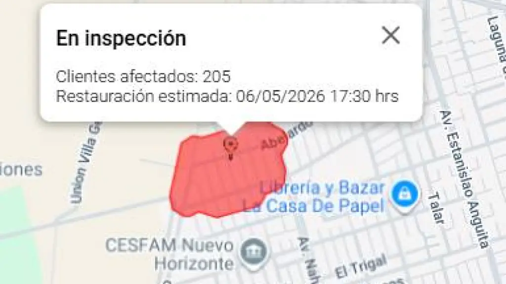Mapa de cortes, CGE