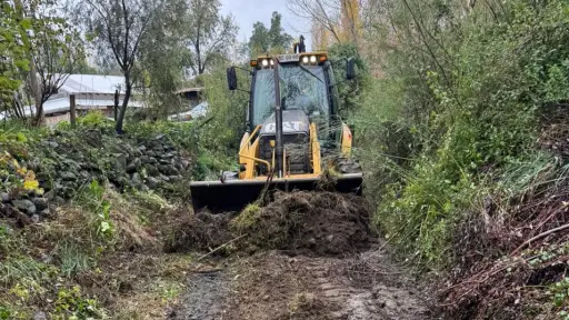 Sistema frontal deja lluvias intensas y alertas en comunas del Biobío
