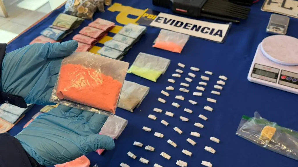 PDI incautó droga y armas en operativo realizado en Biobio y La Araucanía, Cedida