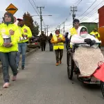 Durante su visita a Cabrero, la comitiva avanzó en su recorrido solidario rumbo al norte del país para visibilizar la campaña por Julián., Cedida
