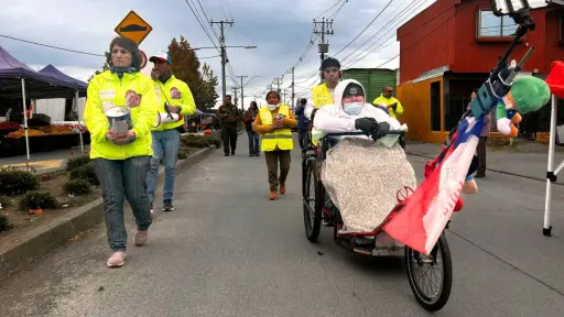 Familia de Julián Carvajal recorrió Biobío en travesía para financiar medicamento