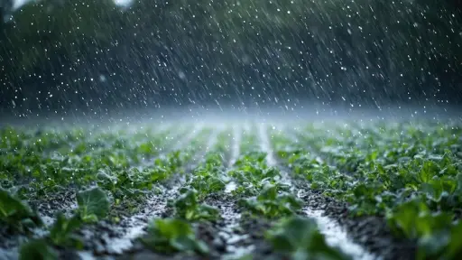 Emiten advertencia agrometeorológica por lluvias intensas en la zona centro-sur