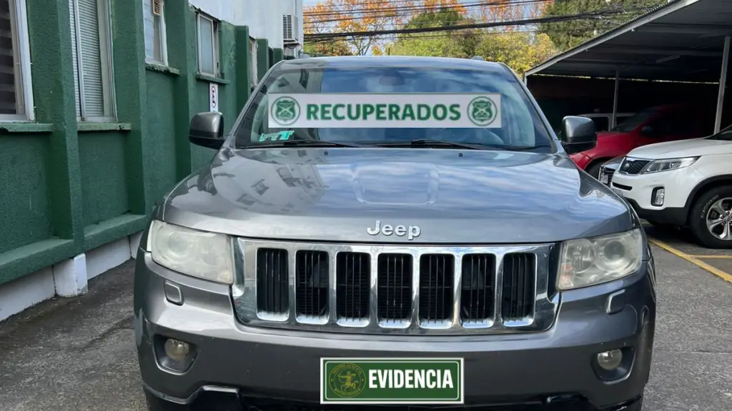 Recuperación de vehículo con encargo por robo, Cedida
