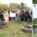 La firma de la concesión del terreno de acceso se realizó en el ingreso al Fuerte San Diego junto a autoridades y representantes de la comunidad tucapelina., Cedidas