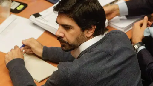 Joaquín Lavín León ingresa a Capitán Yáber tras quedar en prisión preventiva por caso de corrupción