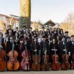 La Orquesta de Cámara Juvenil de la Corporación Cultural Municipal de Los Ángeles se presentará este viernes en el Teatro Municipal como parte de las actividades por el aniversario 287 de la comuna., Cedida