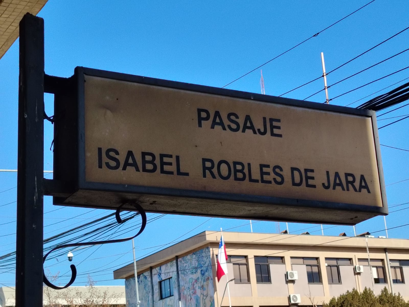 Pasaje Isabel Robles Jara, ubicado en calle Colón, entre la municipalidad y el banco / La Tribuna
