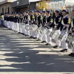Brigadas escolares de Santa Bárbara juraron a la Bandera en emotiva ceremonia en la Plaza de Armas, Municipal