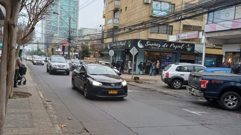Desvío de tránsito por calle Colo Colo. / La Tribuna