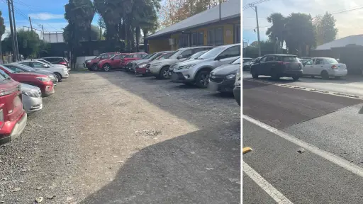 Apoderados cuestionan acceso vehicular en colegio de Camino Cerro Colorado: temen riesgos viales