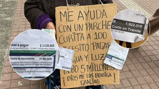 Debo más de cinco millones: adulta mayor angelina vende parches en la calle para pagar millonaria deuda de luz y agua 