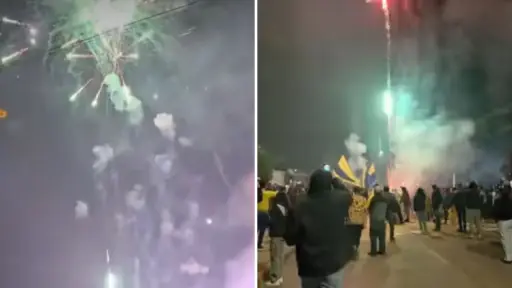 Fuegos artificiales en Los Ángeles generaron denuncias por ruido y extravío de mascotas