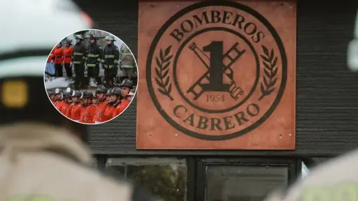 Cabrero conmemora 72 años de historia bomberil con homenaje a fundador de 92 años y nuevos voluntarios