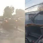 El atropello ocurrió en Quilicura y fue registrado por una cámara en casco., 24horas.cl