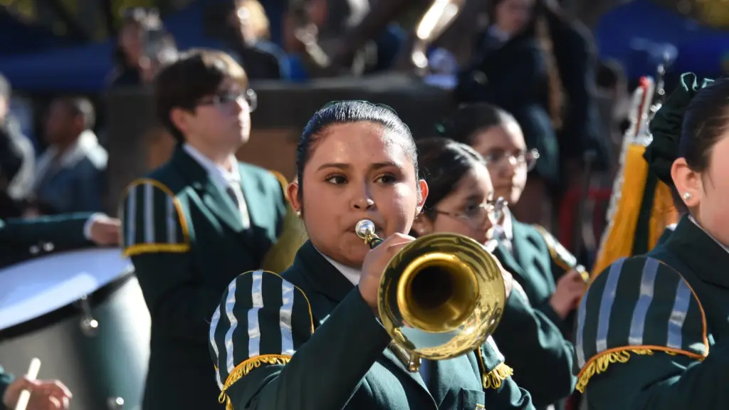 Desfile escolar del Día de las Glorias Navales en Los Ángeles | 