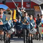 La intensa preparación de la banda que dio vida al desfile de las Glorias Navales, La Tribuna